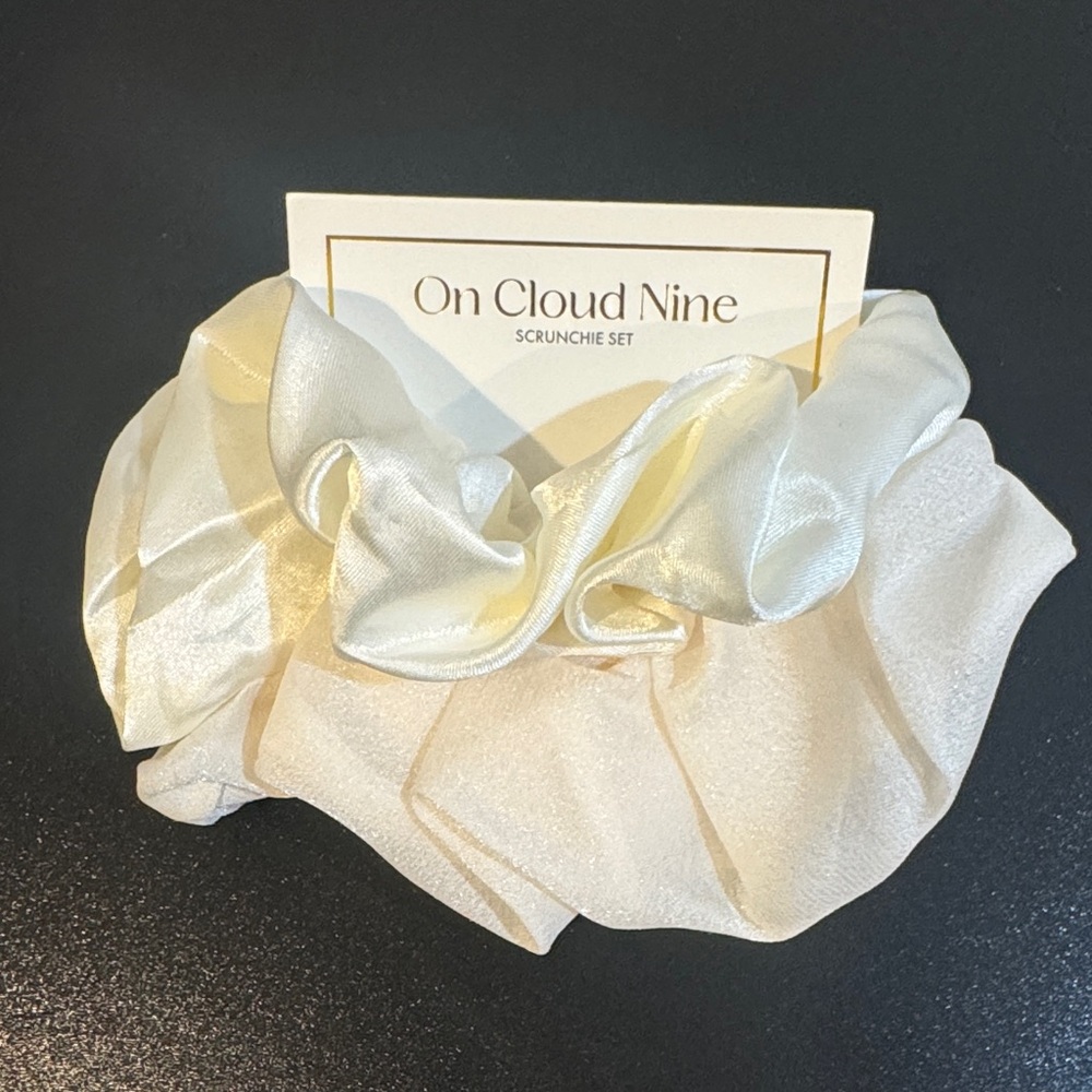 On Cloud Nine Scrunchie Set of 2